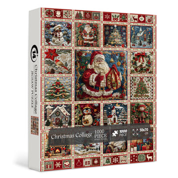 Puzzle collage di Natale 1000 pezzi